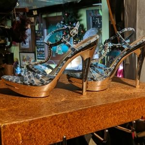 Celeste Pateten leather heel